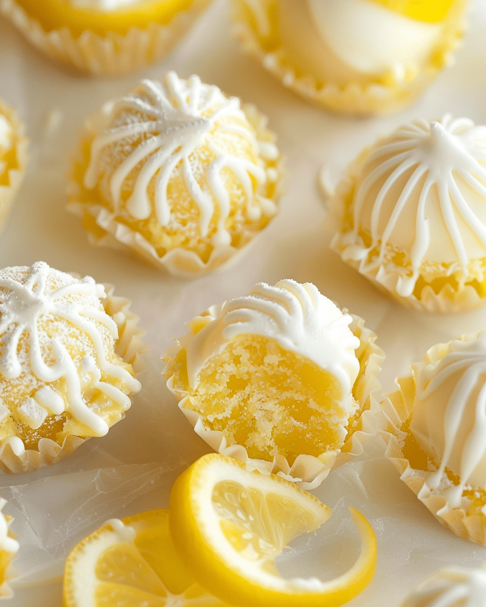 lemon truffles