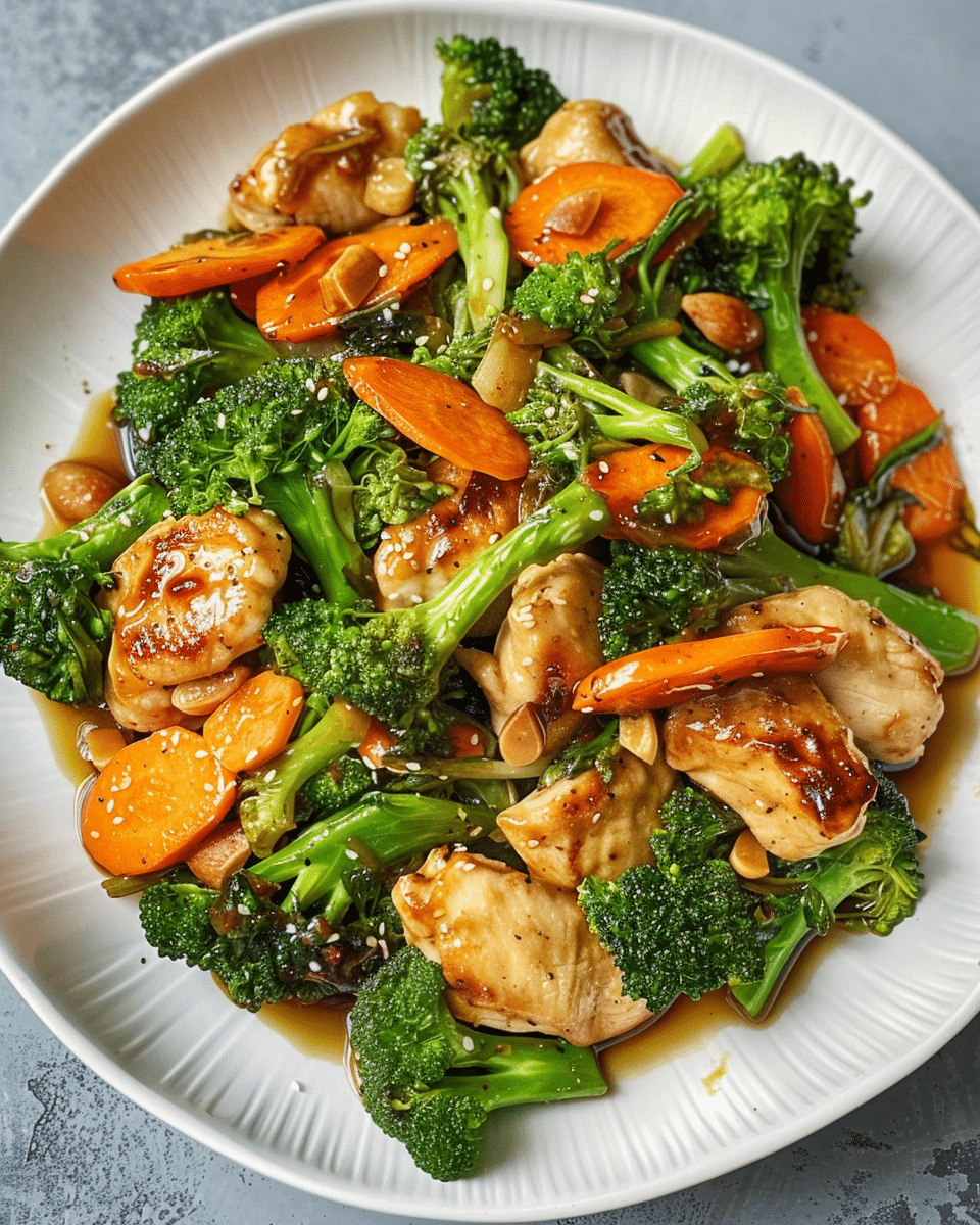 Super Quick Chicken with Broccoli