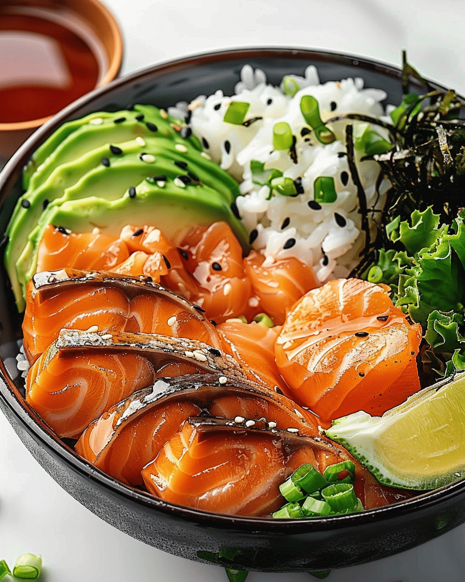 Salmon Rice Bowls