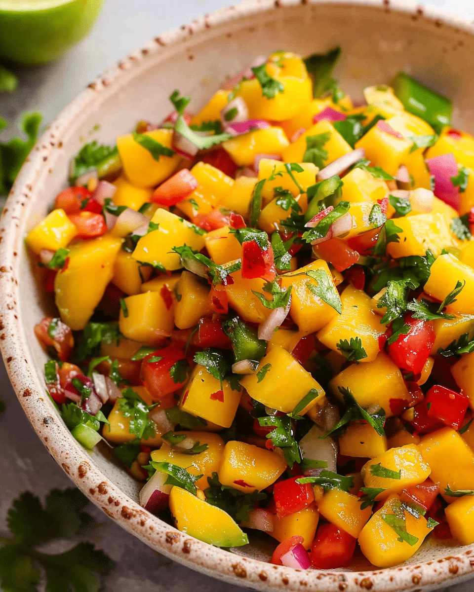 The Best Mango Salsa