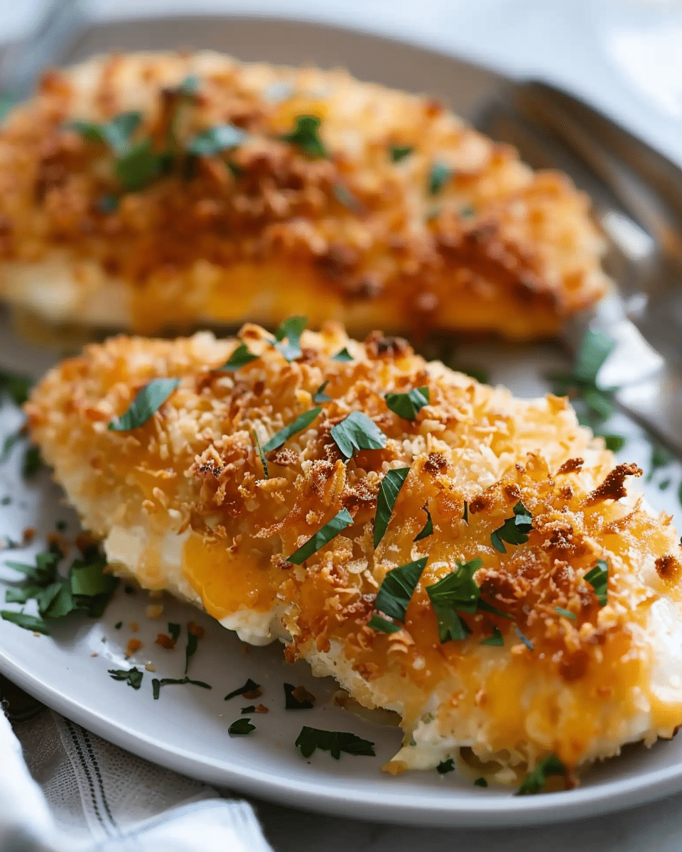 Crispy Cheddar Chicken