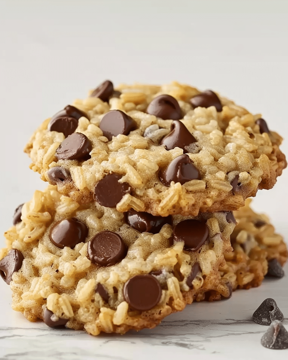 Rice Krispie Chocolate Chip Cookies