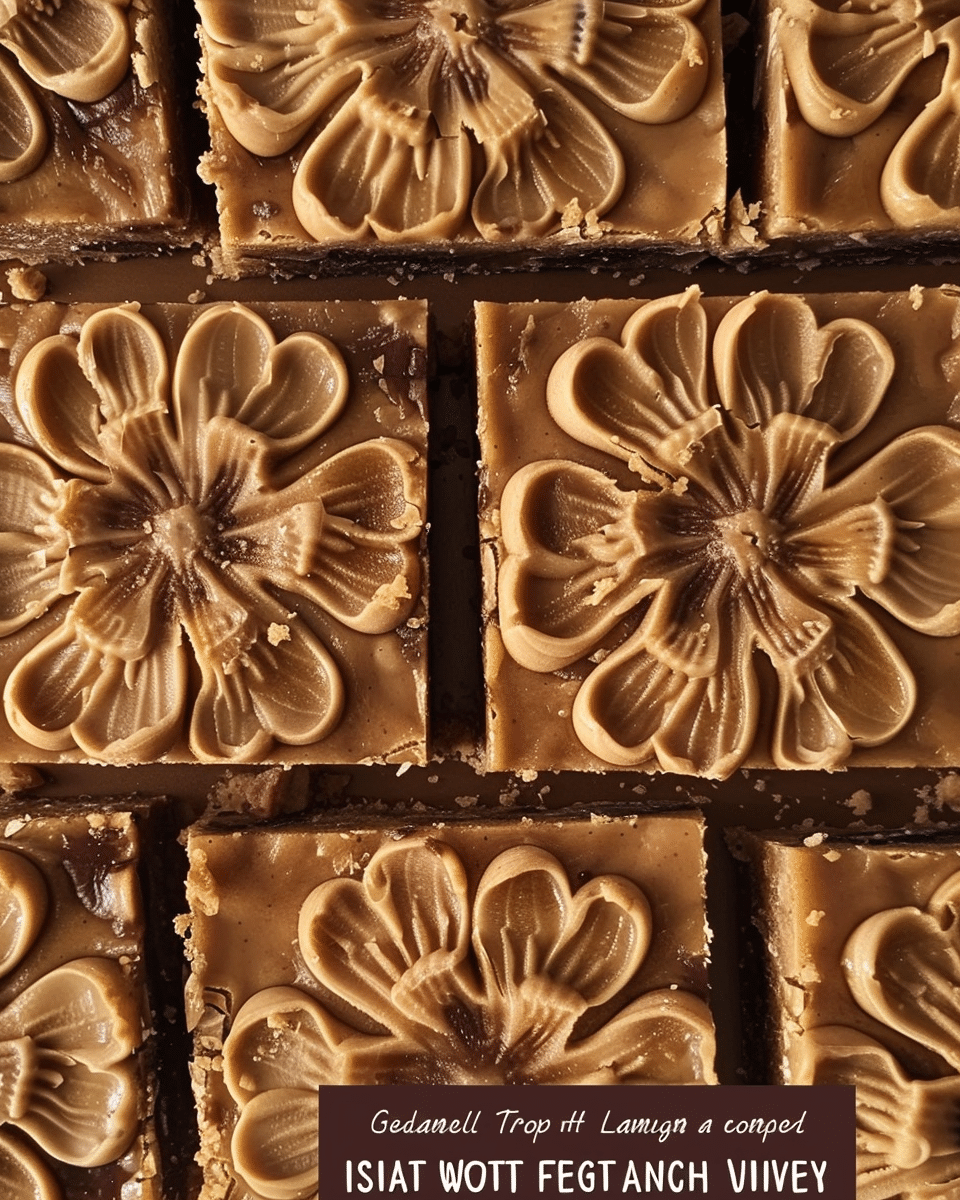 Peanut Butter Blossom Bars