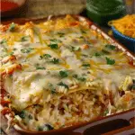 Chicken Enchilada Rice Casserole