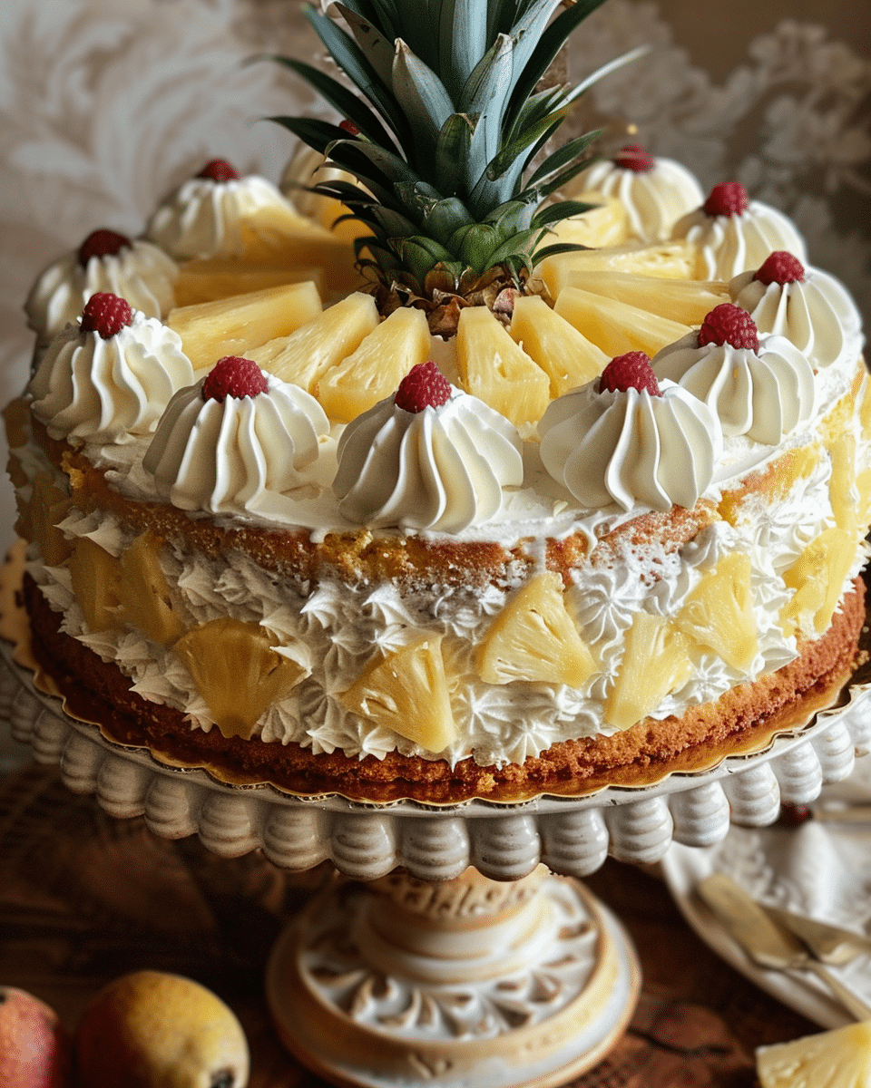 Pineapple Heaven Cake