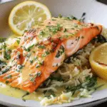 Lachs in Zitronensauce