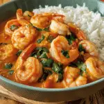 Creamy Coconut Shrimp Curry with Fragrant Jasmine Rice