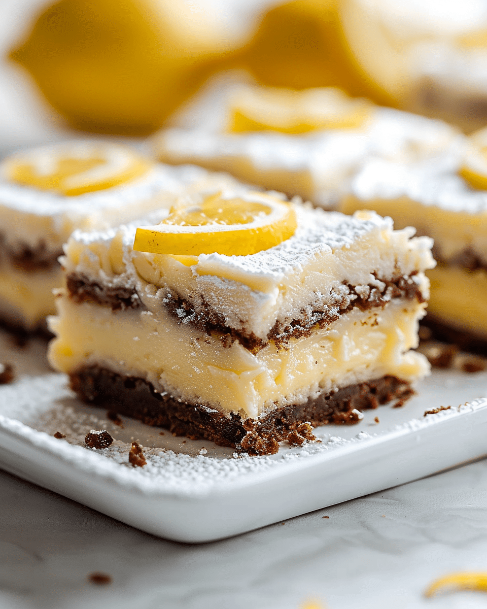 Lemon Brownies