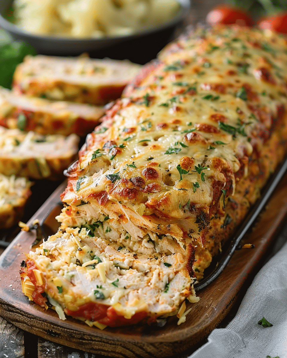 Parmesan Chicken Meatloaf