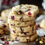 Pistachio Shortbread Cookies