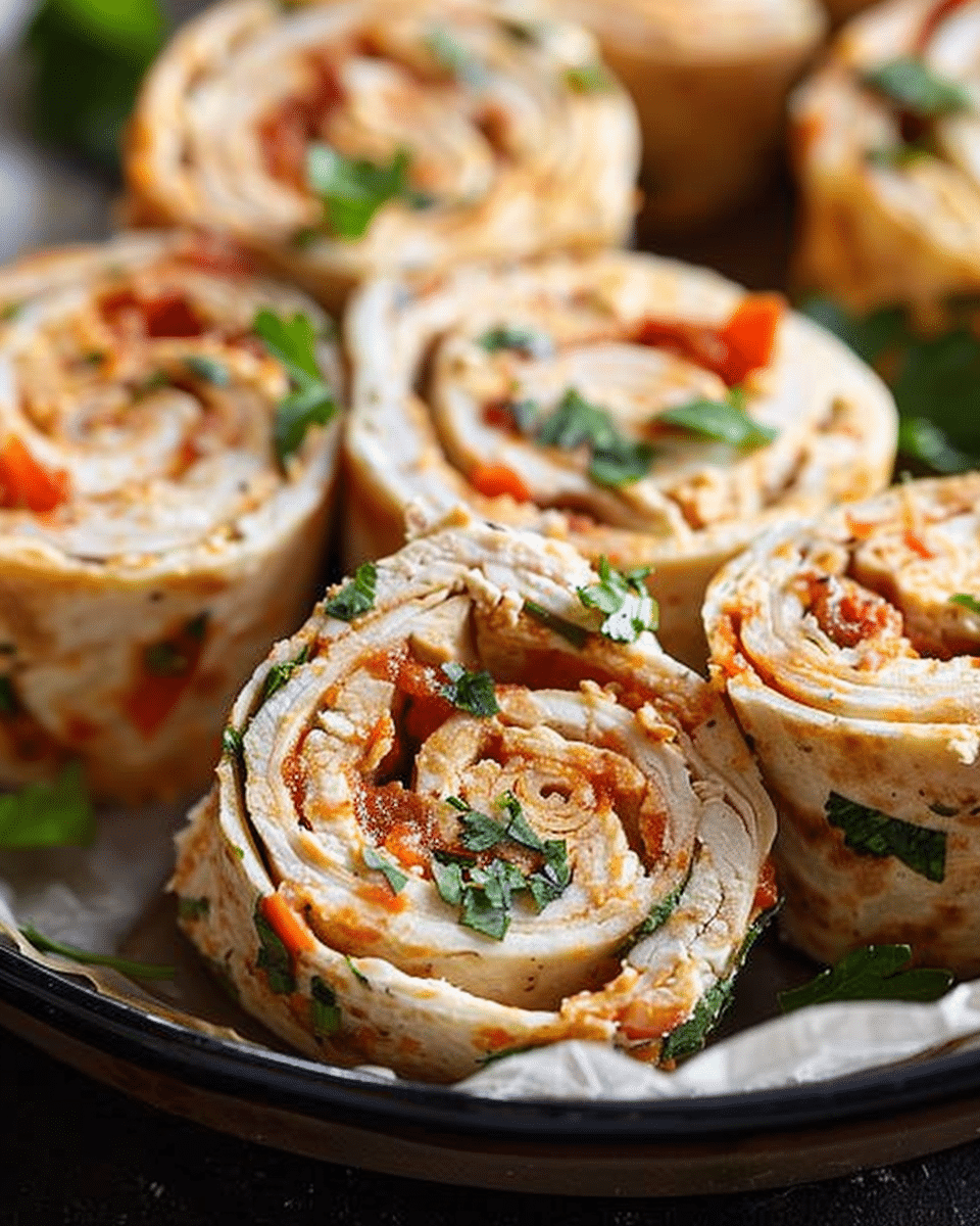 Mexican Chicken Pinwheels