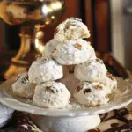 Buttery Pecan Snowball Cookies