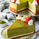 Original Matcha Japanese Cheesecake