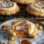 Salted Caramel Cheesecake Cookies