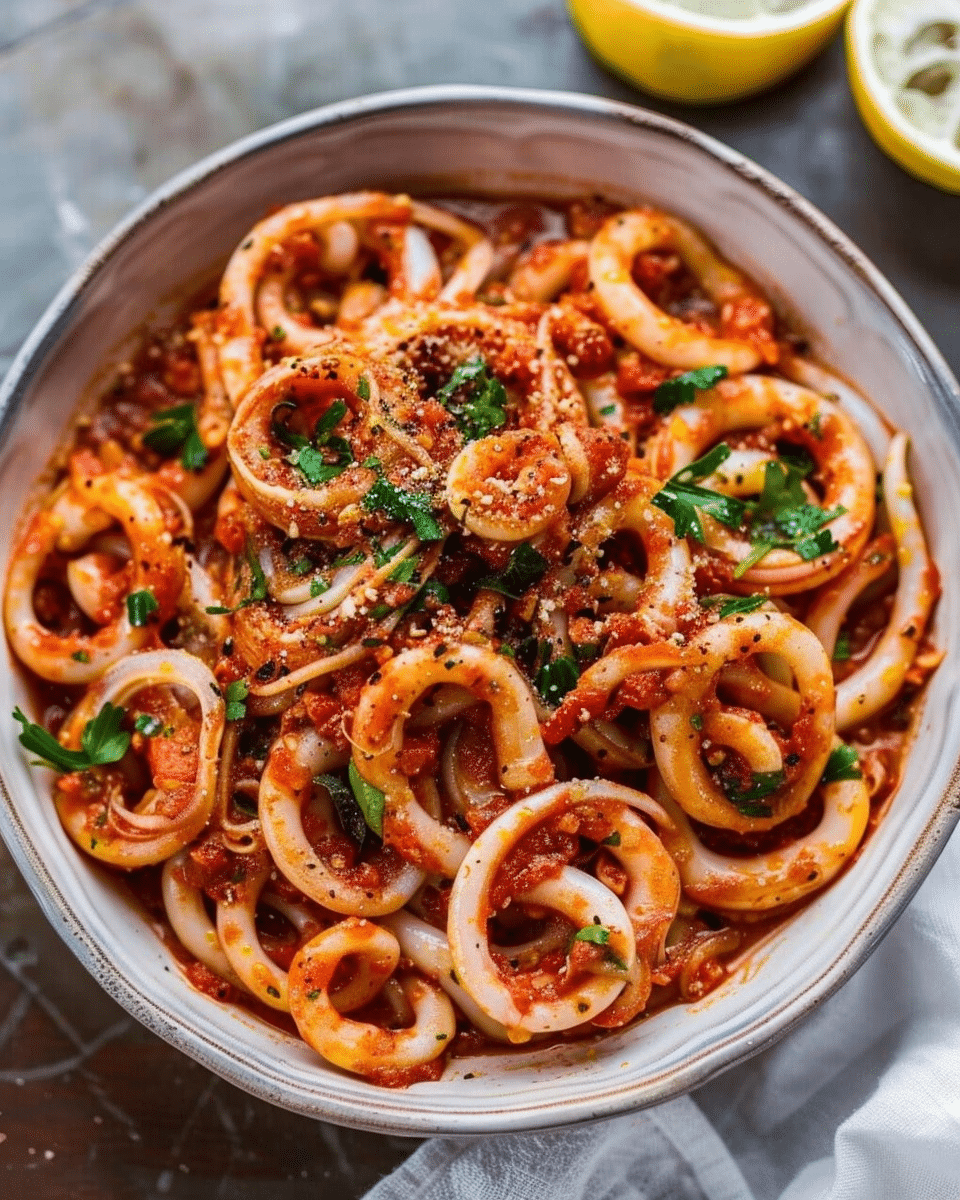 Calamari Marinara