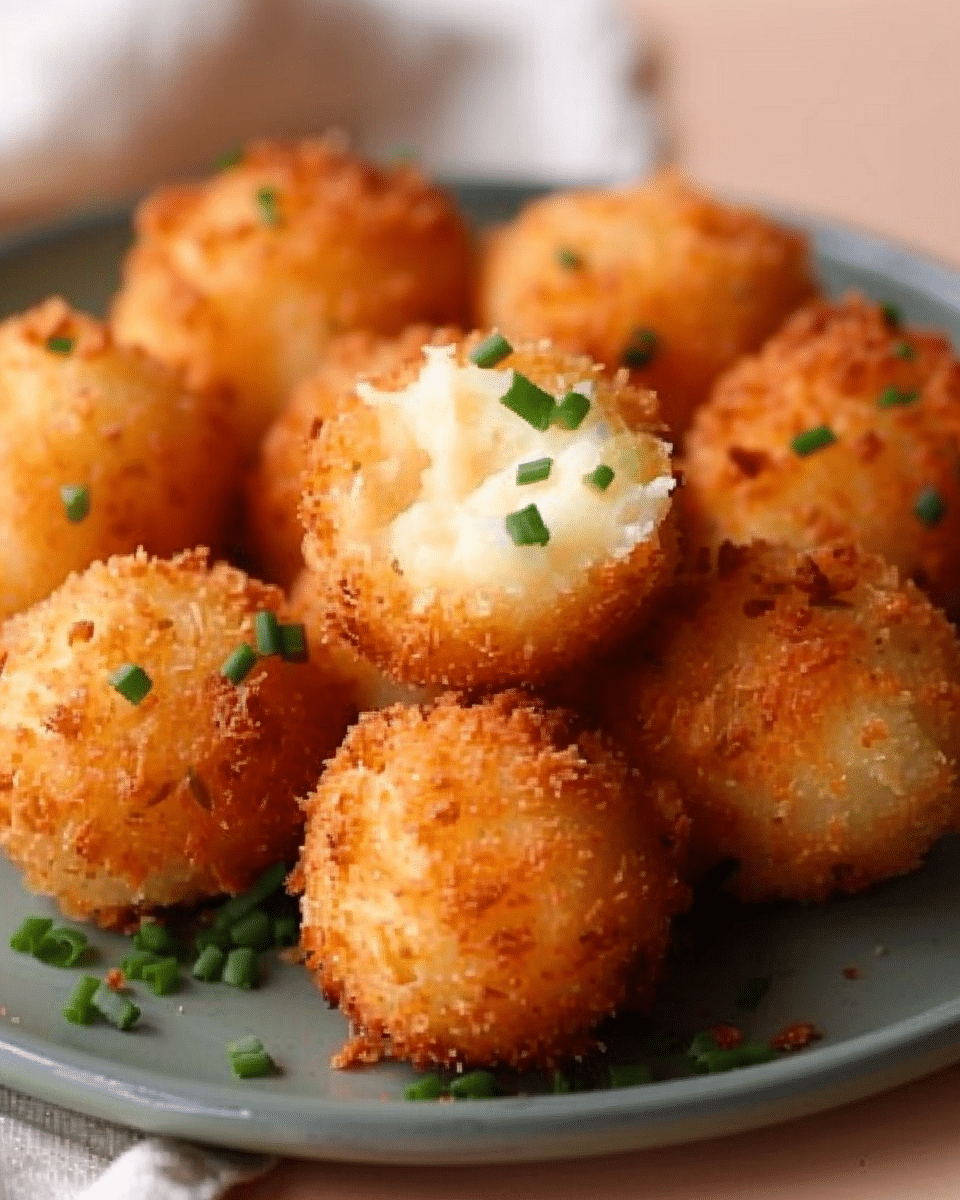 Mashed Potato Cheese Bites