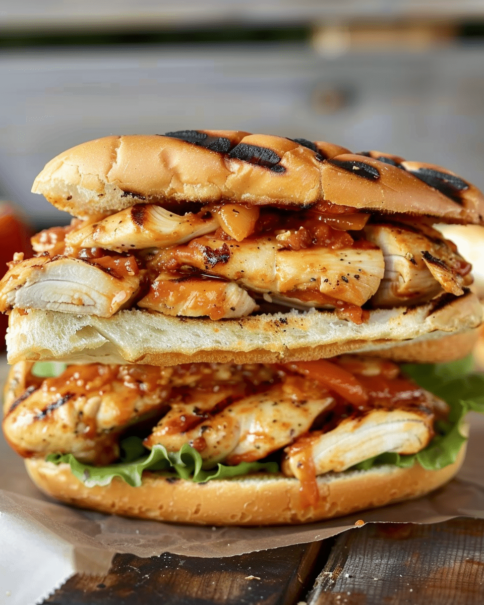 BBQ Chicken Sandwiches