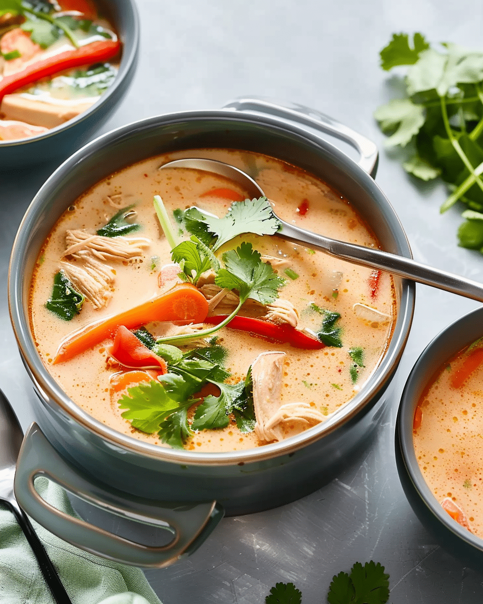 Instant Pot Thai Chicken Soup