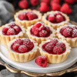 Mini Raspberry Almond Tarts