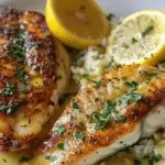 Pan-Fried Tilapia with Lemon Butter Sauce