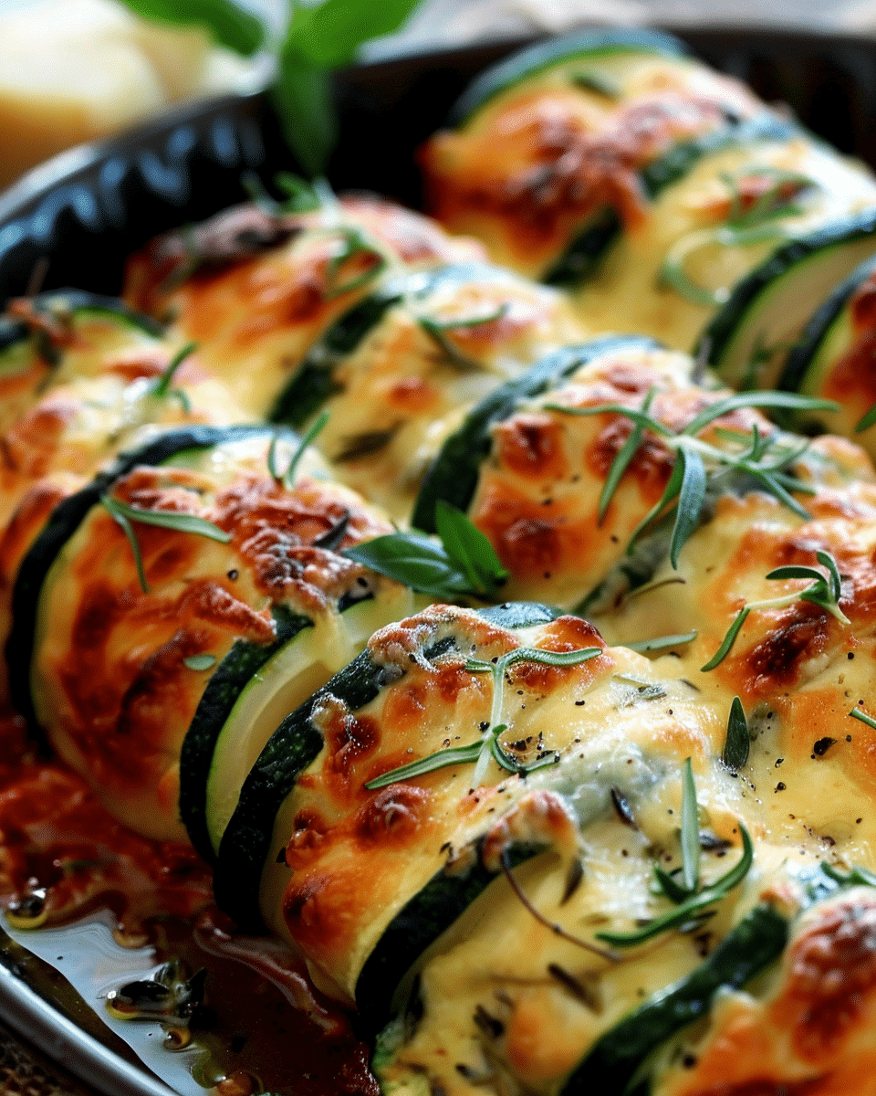 Zucchini Rollatini