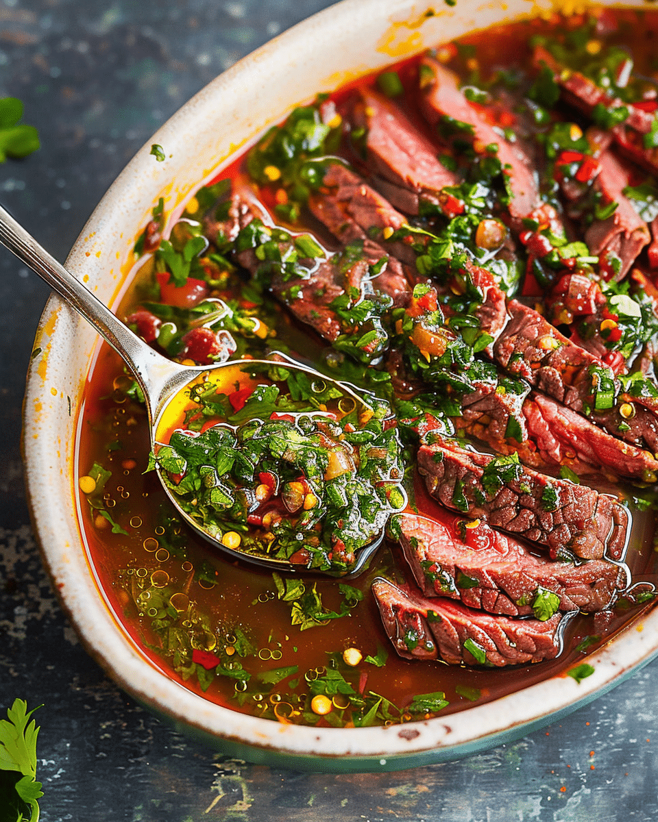 Amazing Red Chimichurri Sauce 