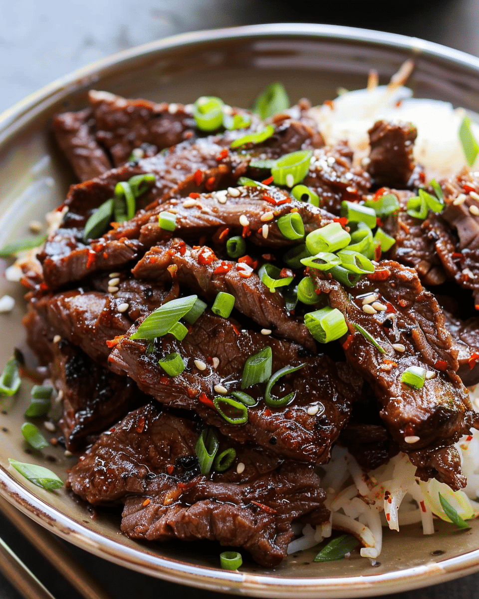 Bulgogi Beef (Korean-Style Barbecue)