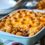 Cheeseburger Tater Tot Casserole