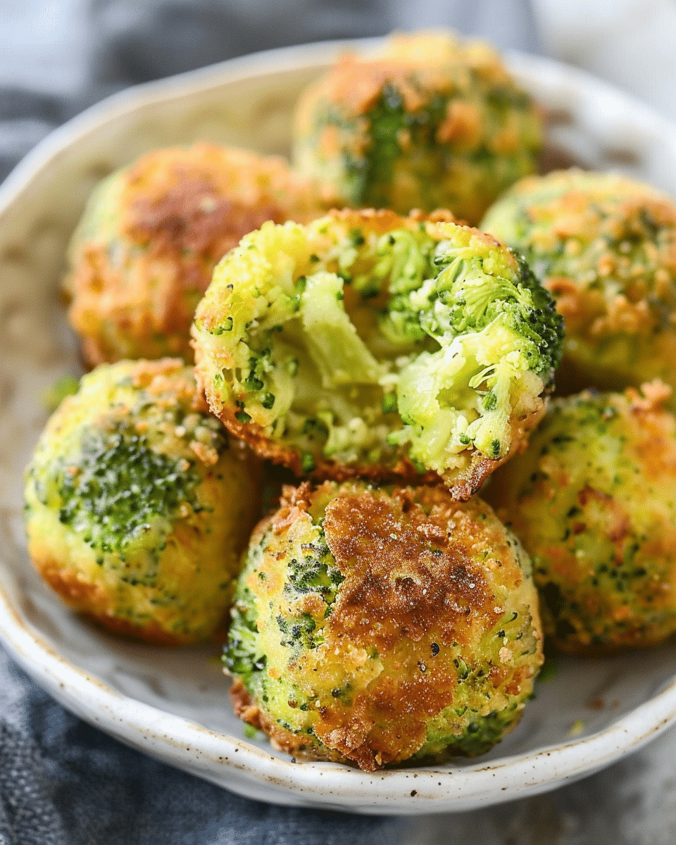 Cheesy Broccoli Bites