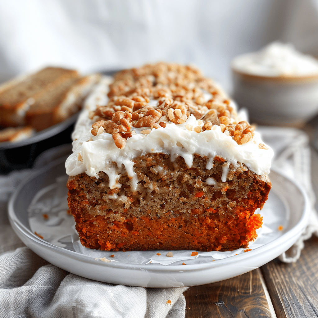 Dairy-Free Carrot Cake Banana Bread