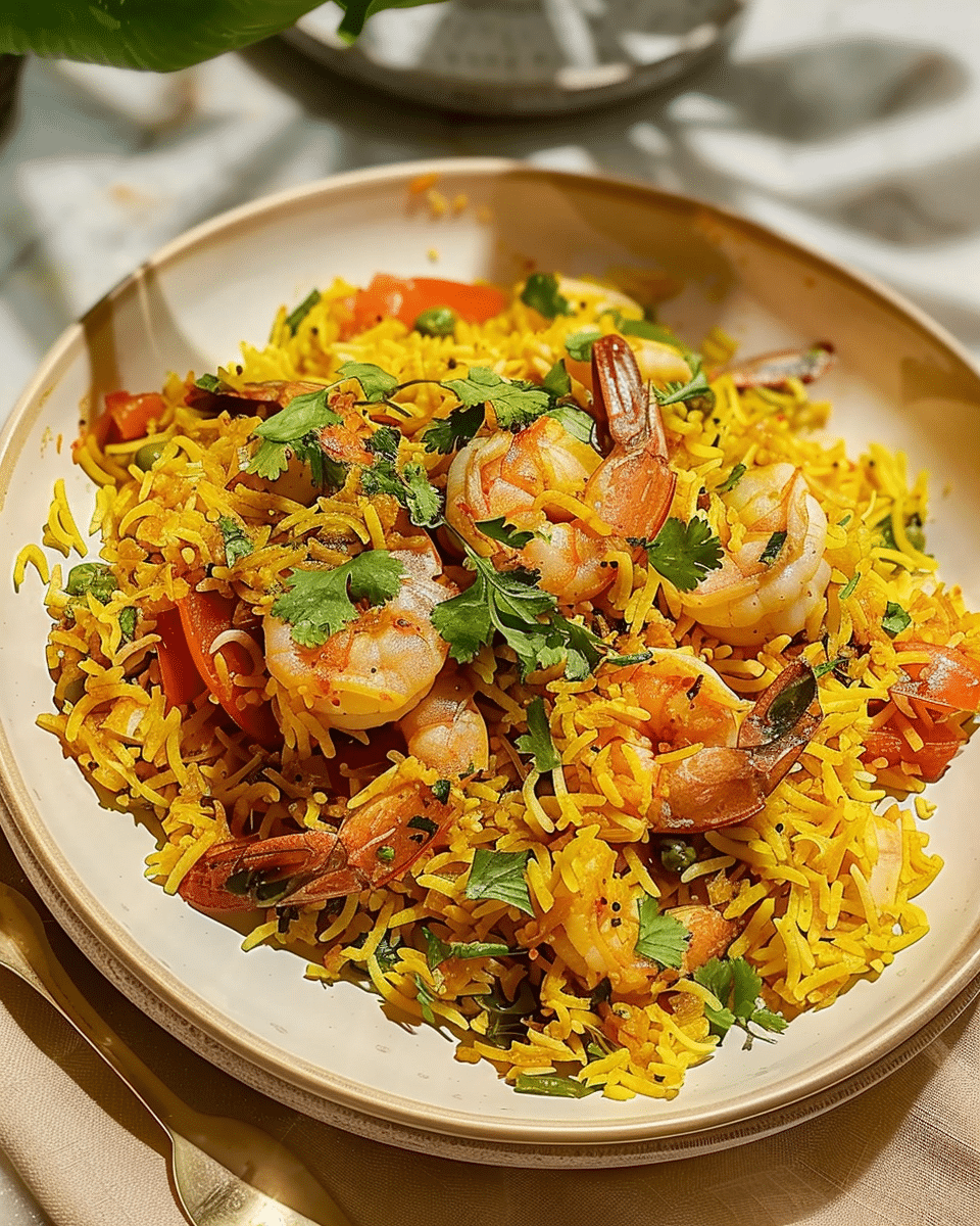 Shrimp Biryani