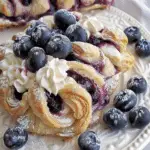 Blueberry Cream Cheese Puff Pastry