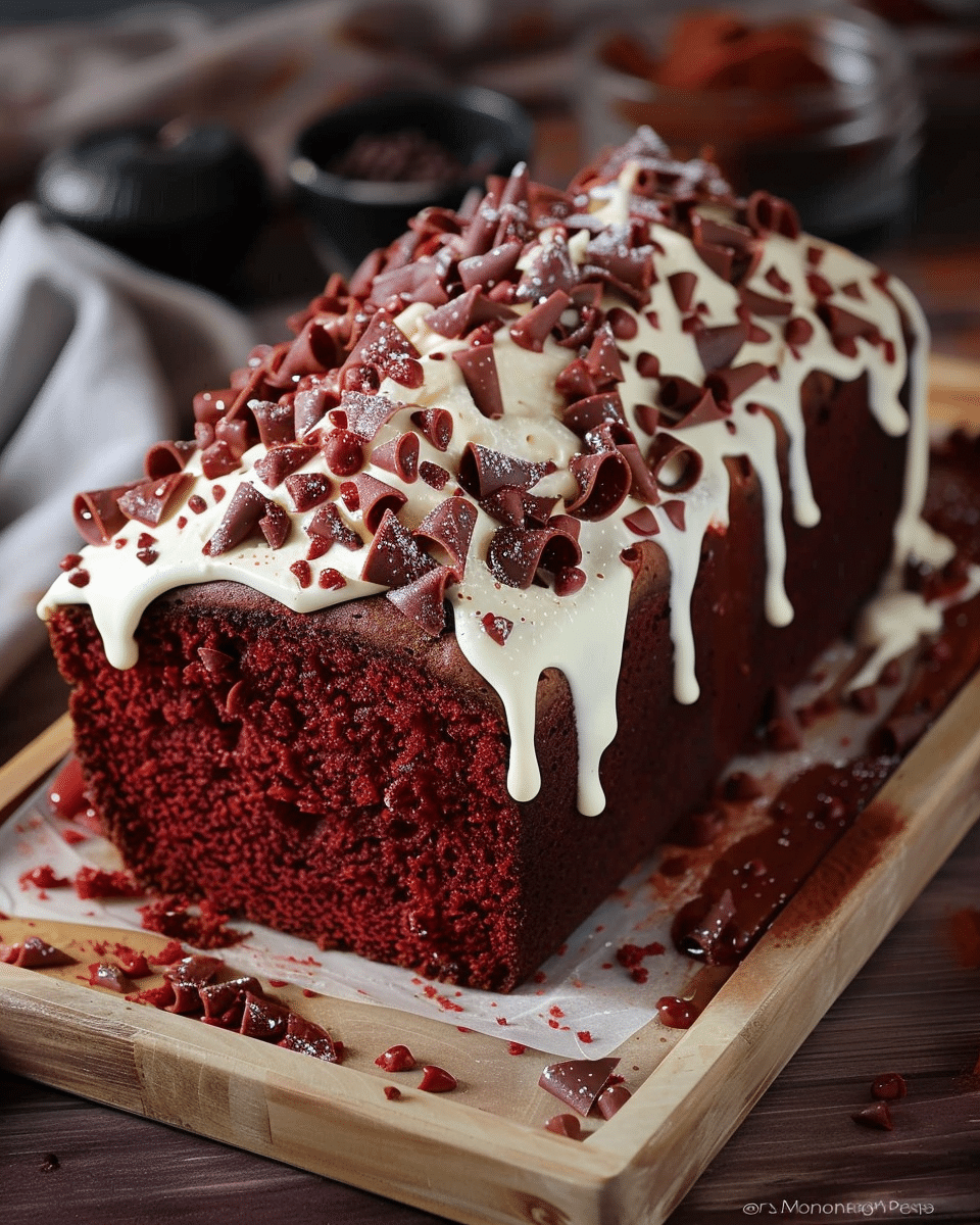 Red Velvet Loaf Cake