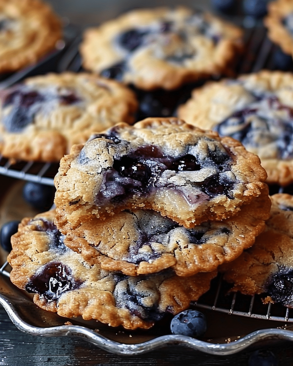 Blueberry Pie Cookies