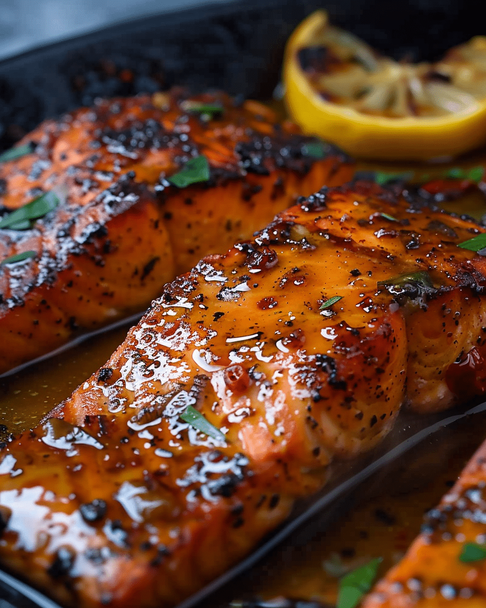 Cajun Honey Butter Salmon