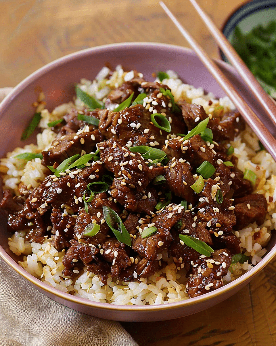 Korean Beef Bowl