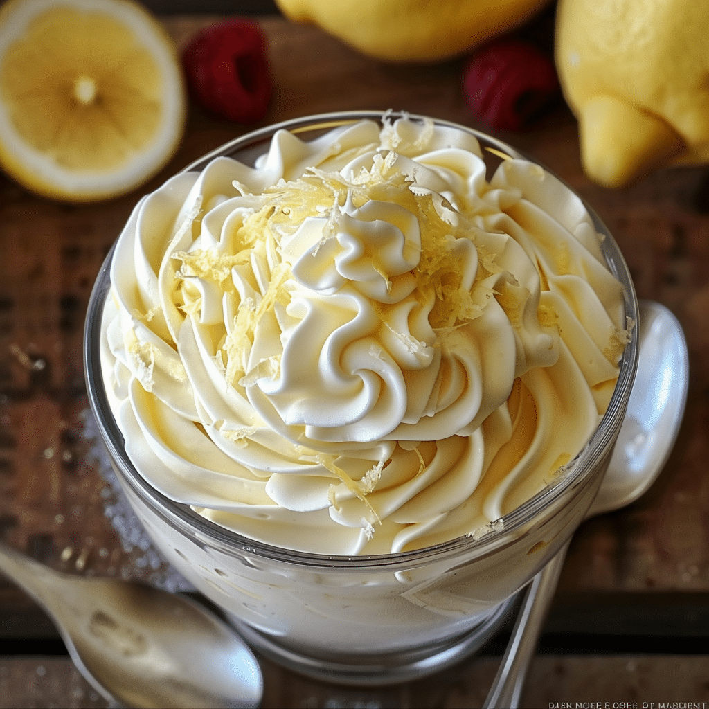 Lemon Cheesecake Mousse