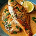 Red Snapper with Creamy Creole Sauce 