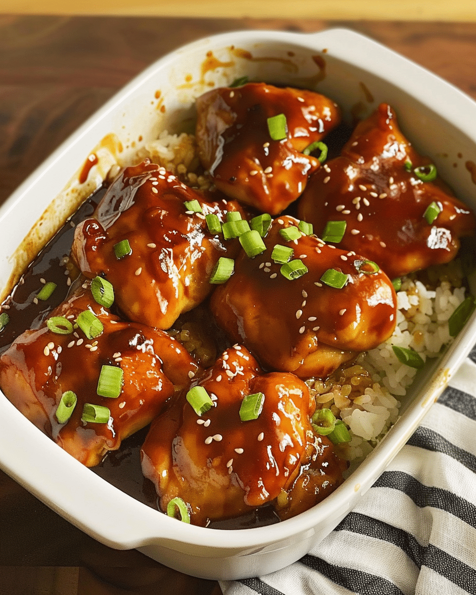 Baked Teriyaki Chicken