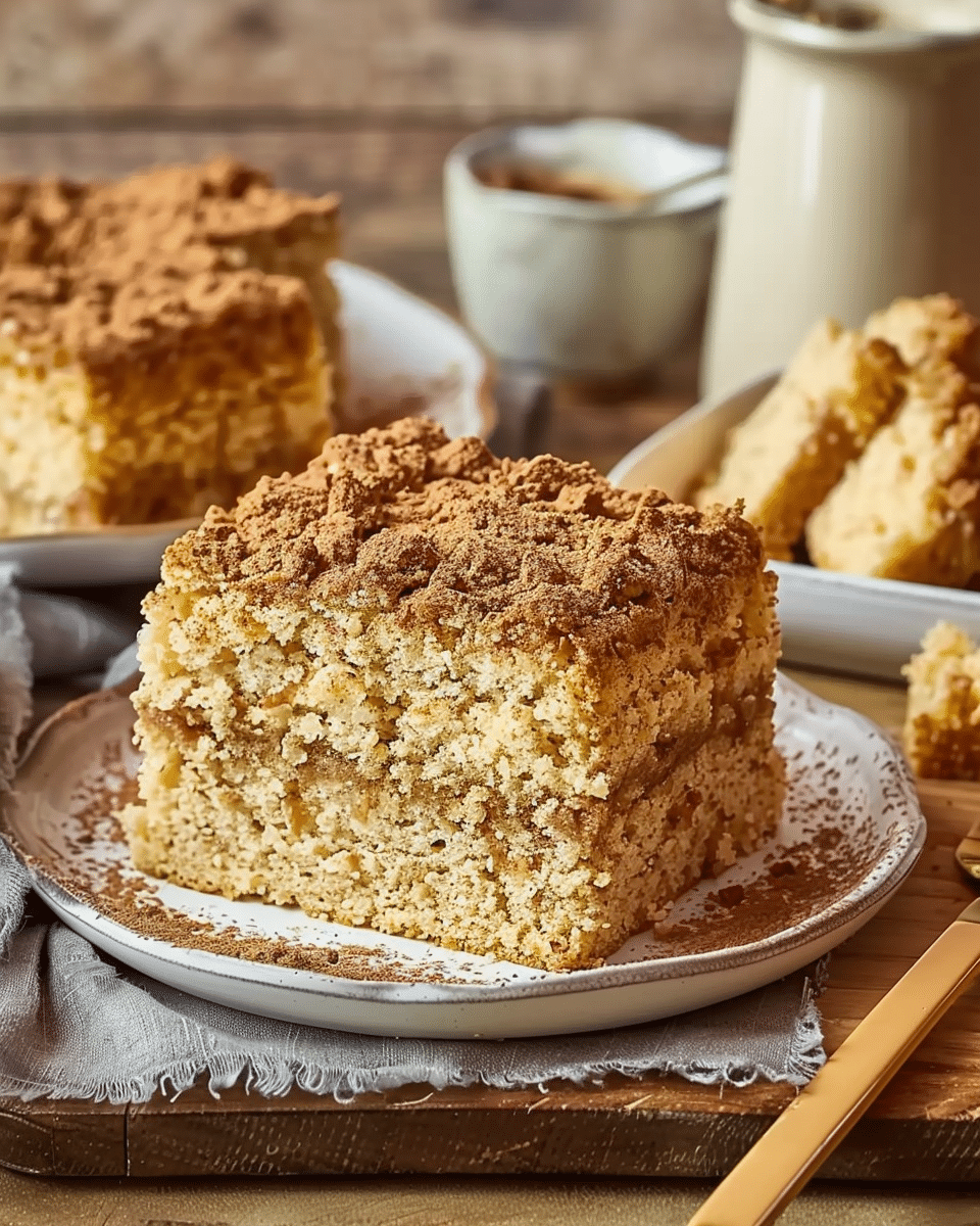 Cinnamon Nutmeg Coffee Cake