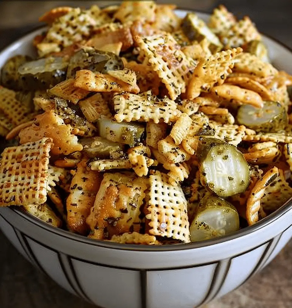 Dill Pickle Chex Mix