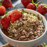 Dubai Chocolate Strawberry Dip