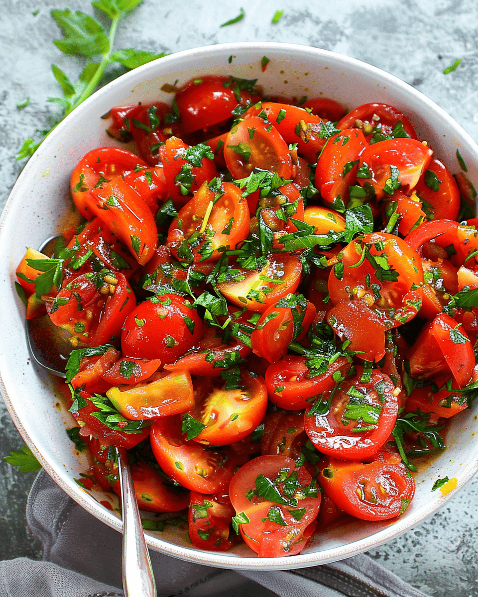 Middle Eastern Tomato Salad