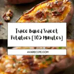 Twice Baked Sweet Potatoes