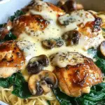 Chicken Spinach and Mushroom