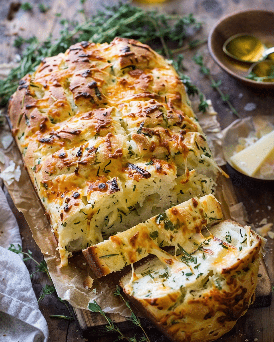 Cheesy Herb Bread