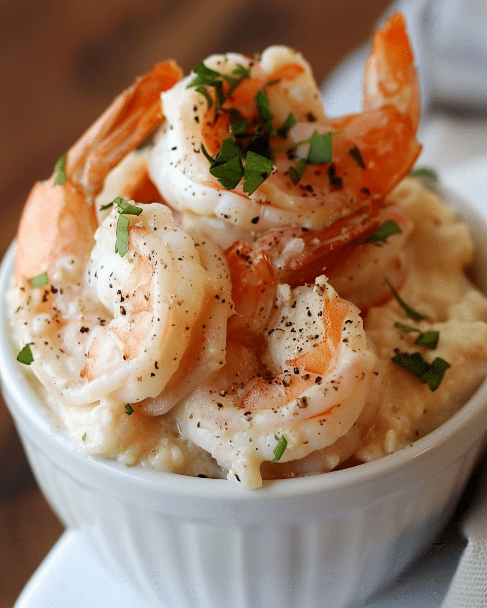 Creamy Garlic Shrimp