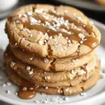 Salted caramel cookies