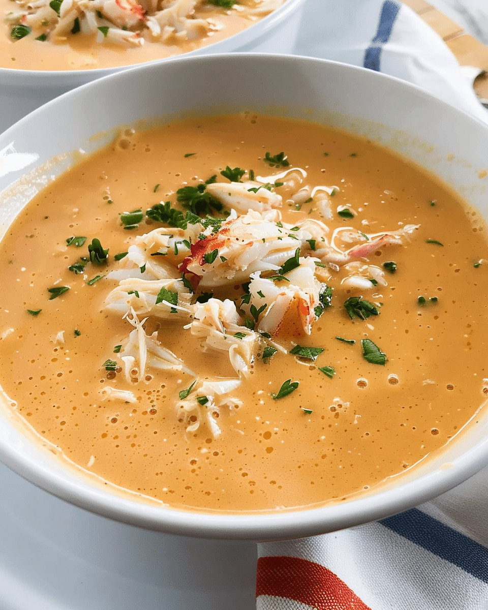 The Best Crab Bisque