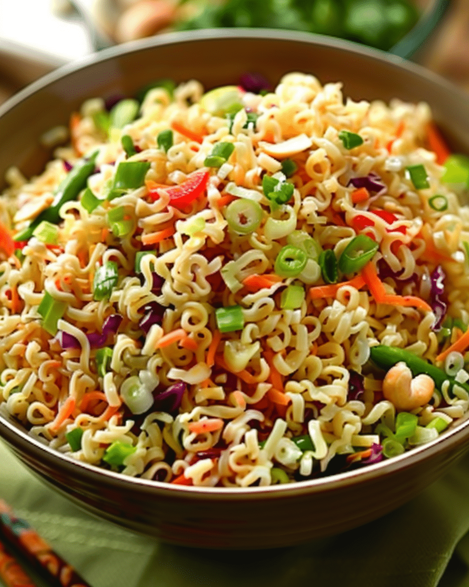 Crunchy Ramen Noodle Salad